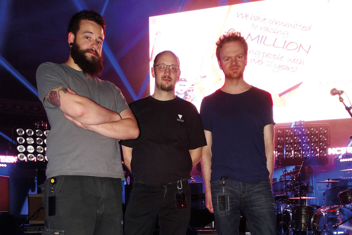 Entec-Teenage Cancer Trust 2016 - James Kerridge, Liam Halpin and Matt Grounds Entec-Teenage Cancer Trust 2016 - James Kerridge, Liam Halpin and Matt Grounds