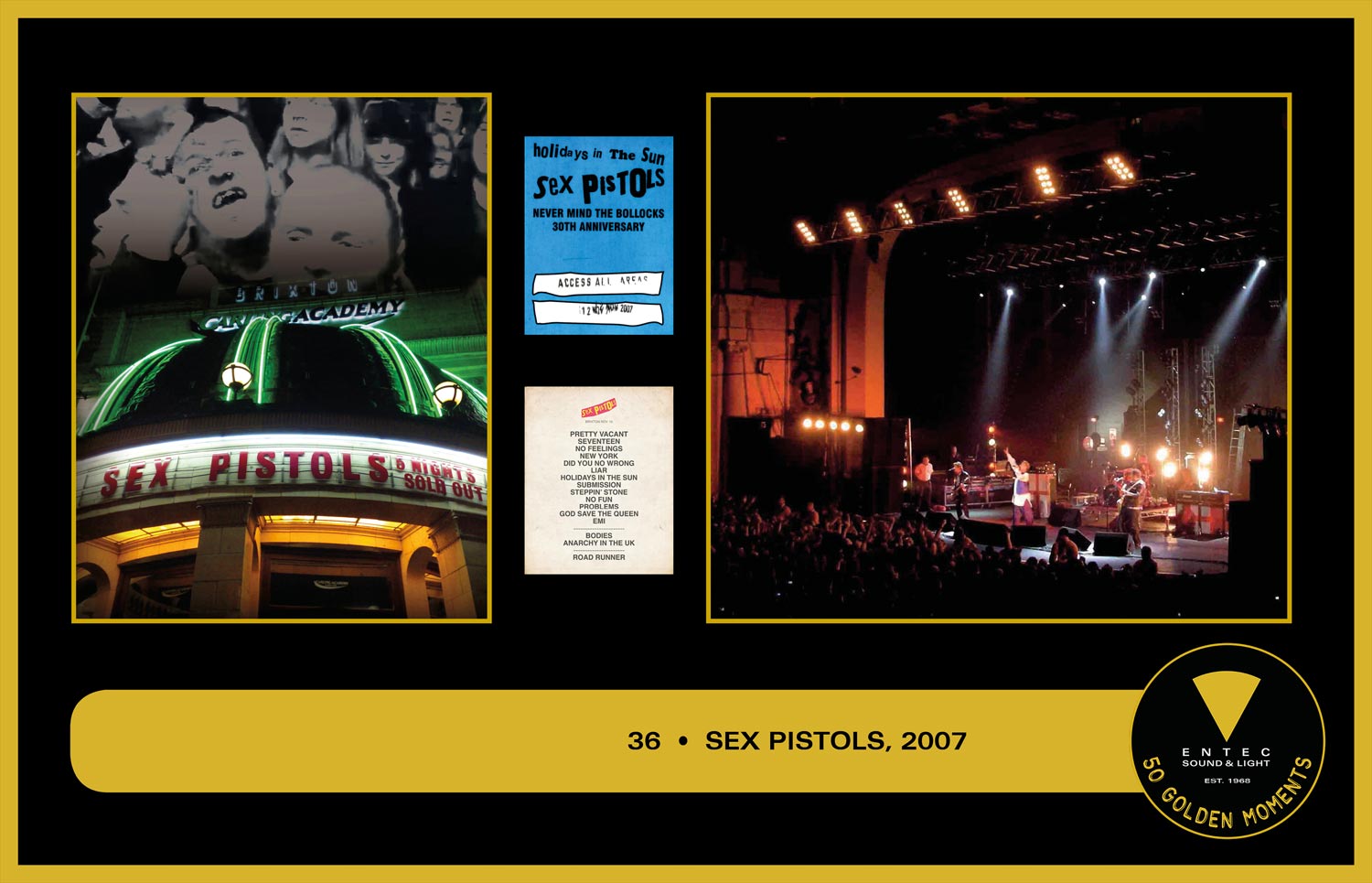 Entec's Golden Moments - No 36