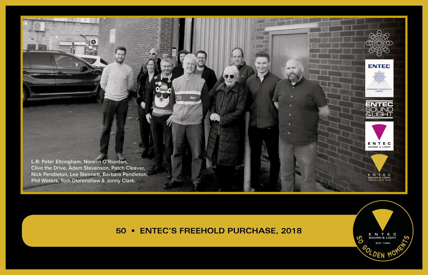 Entec's Golden Moments - No 50