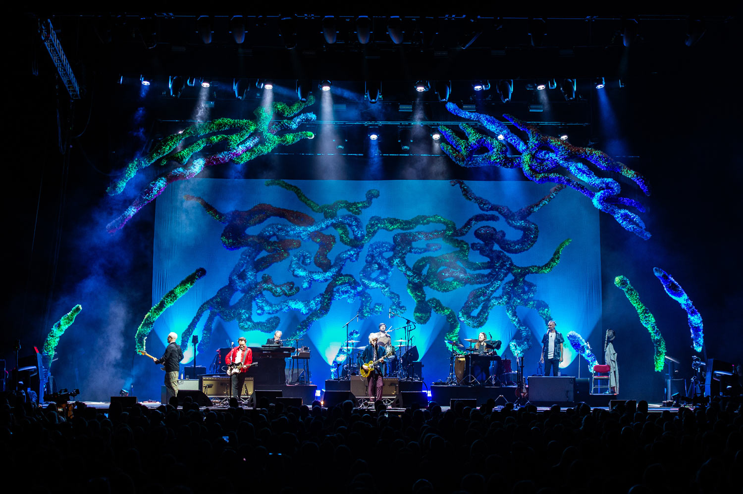 On tour with Crowded House