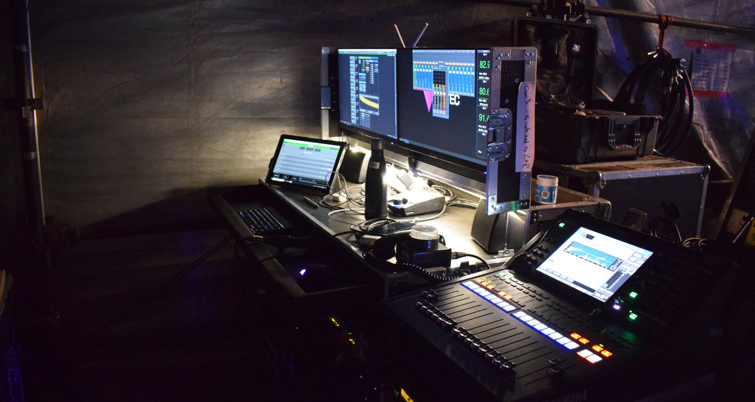 Entec at Glastonbury - the Other-Stage Photo of Entec supplying the Glastonbury other stage