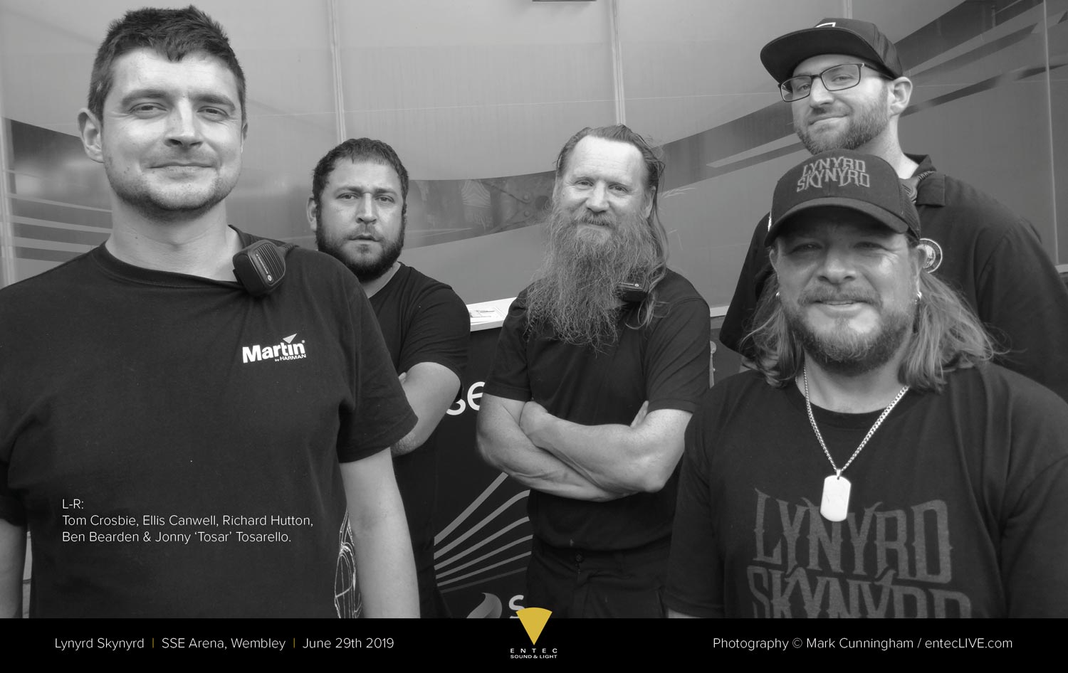 Entec - Lynyrd Skynyrd 2019 Crew Entec - Lynyrd Skynyrd 2019 Crew