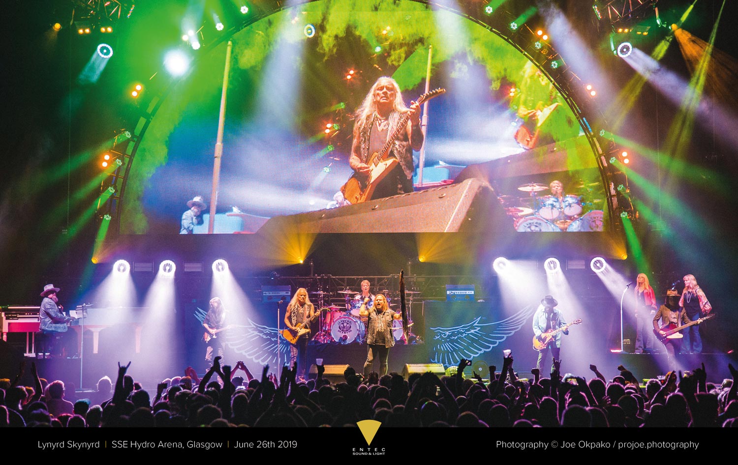 Entec - Lynyrd Skynyrd 2019 Glasgow Entec - Lynyrd Skynyrd 2019 Glasgow