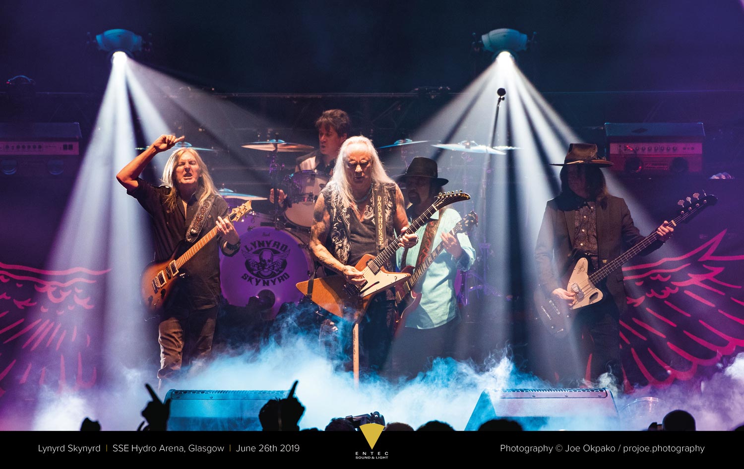 Entec - Lynyrd Skynyrd 2019 Glasgow Entec - Lynyrd Skynyrd 2019 Glasgow