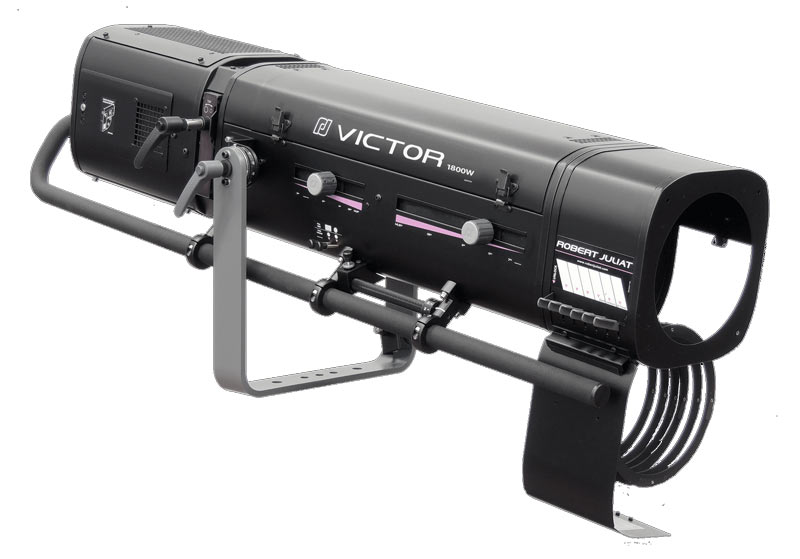 Robert Juliat Victor 1800w MSR Followspot Robert Juliat Victor 1800w MSR Followspot photo